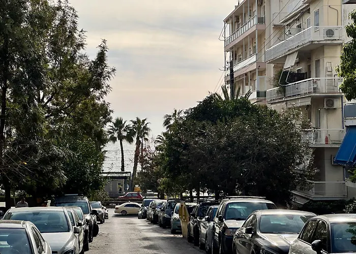 Athenian Riviera Beach Front Apartment 2 Minutes From Tram Stop